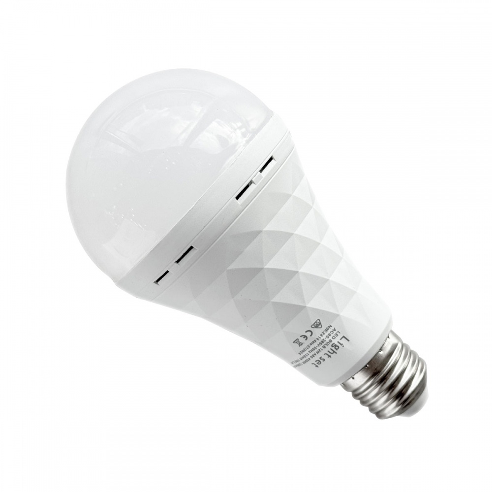 Лампа акумуляторна LED LIGHT SET Bulb 7 Вт A60 E27 220 В 4500 К